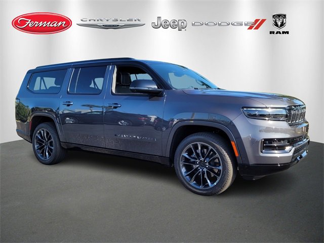 New 2025 Jeep Grand Wagoneer L Series II Obsidian w/ Quick Order Packagew 28T