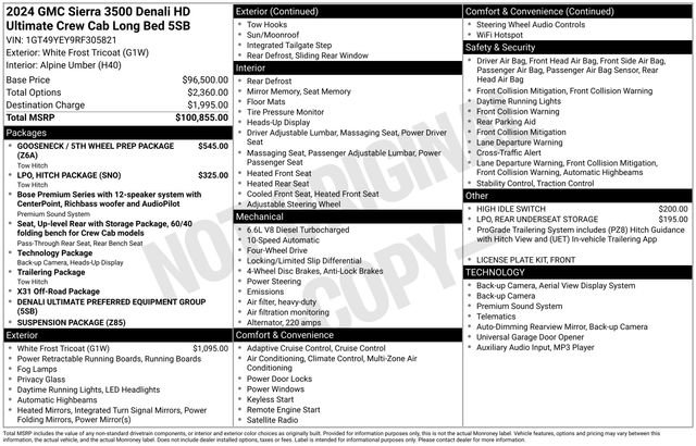 Used 2024 GMC Sierra 3500 Denali Ultimate image 17