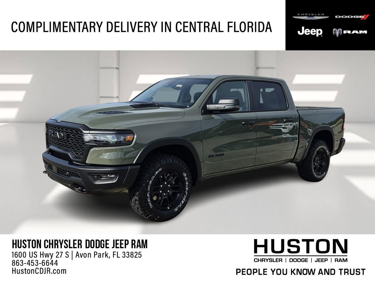 New 2026 RAM 1500 Rebel w/ Rebel Level 1 Equipment Group image 1