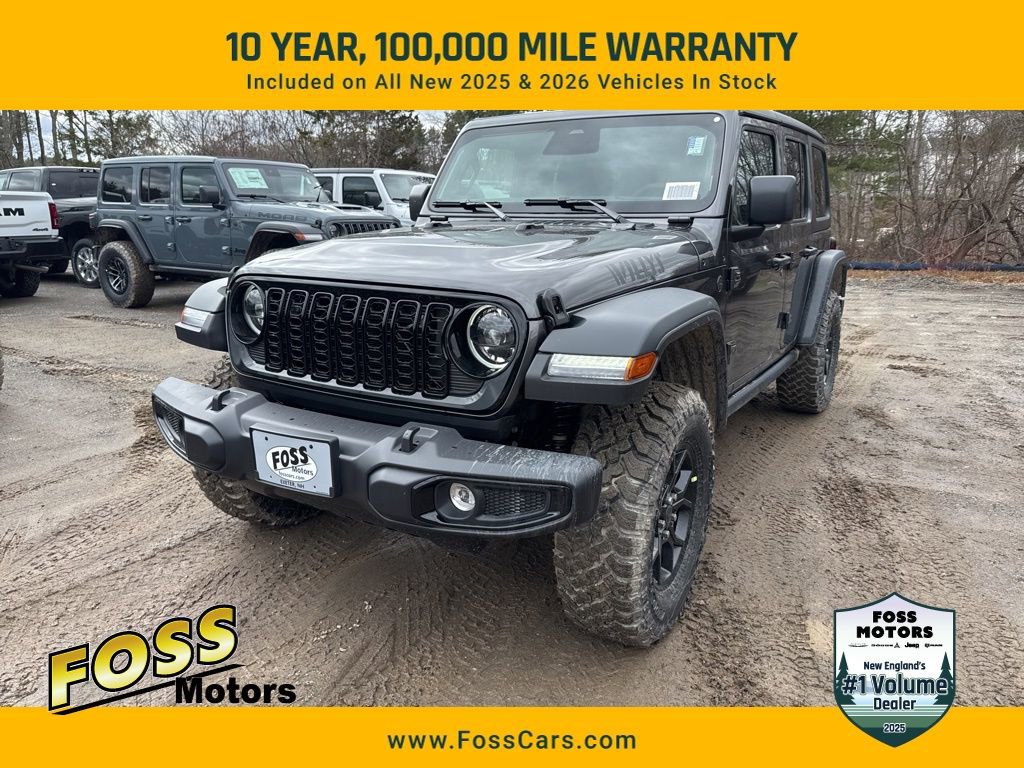 New 2026 Jeep Wrangler Unlimited Sport