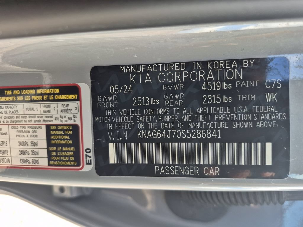 Certified 2025 Kia K5 GT-Line w/ GT-Line Premium Package AWD/4WD image 25