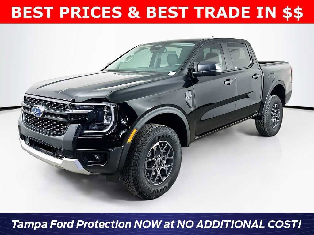 New 2025 Ford Ranger XLT w/ FX4 Off-Road Package