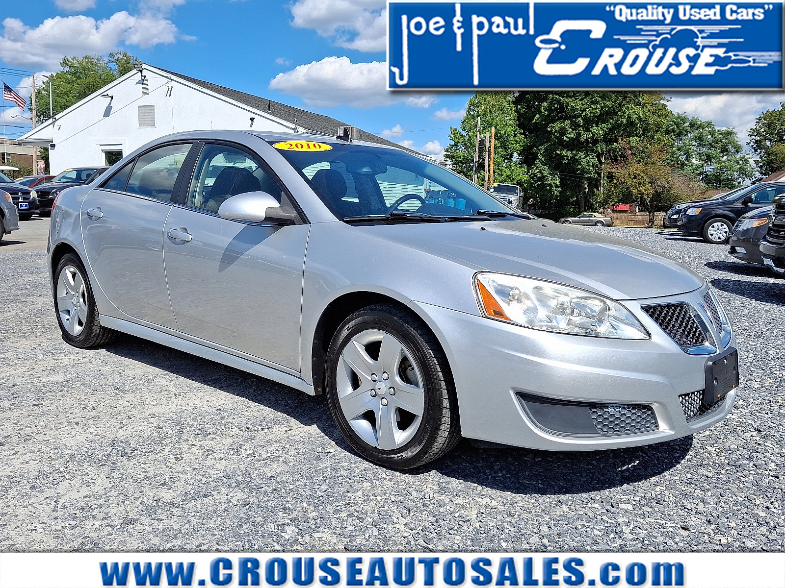 Used 2010 Pontiac G6 Sedan