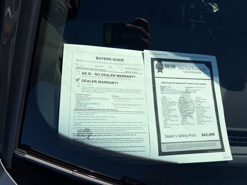 Used 2023 Audi S5 Premium Plus image 33