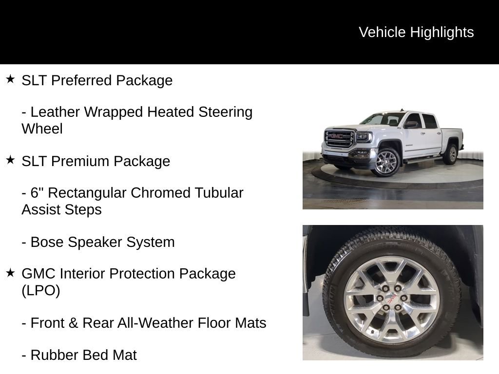 Used 2016 GMC Sierra 1500 SLT w/ SLT Premium Package image 38