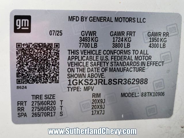 Used 2025 GMC Yukon XL Denali AWD/4WD image 55