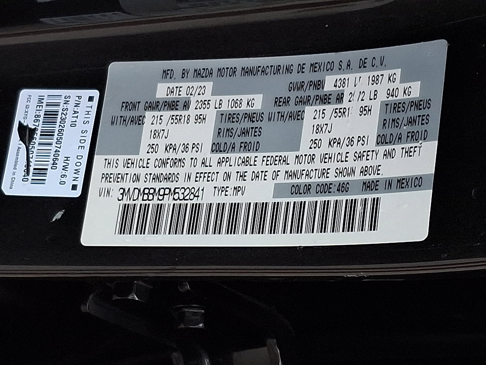 Used 2023 MAZDA CX-30 AWD 2.5 S w/ Select Package image 27