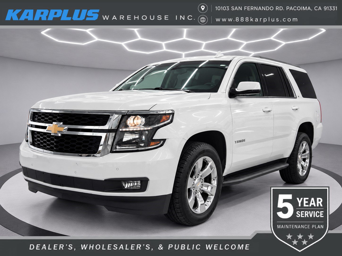 Used 2015 Chevrolet Tahoe LT w/ Luxury Package RWD image 1