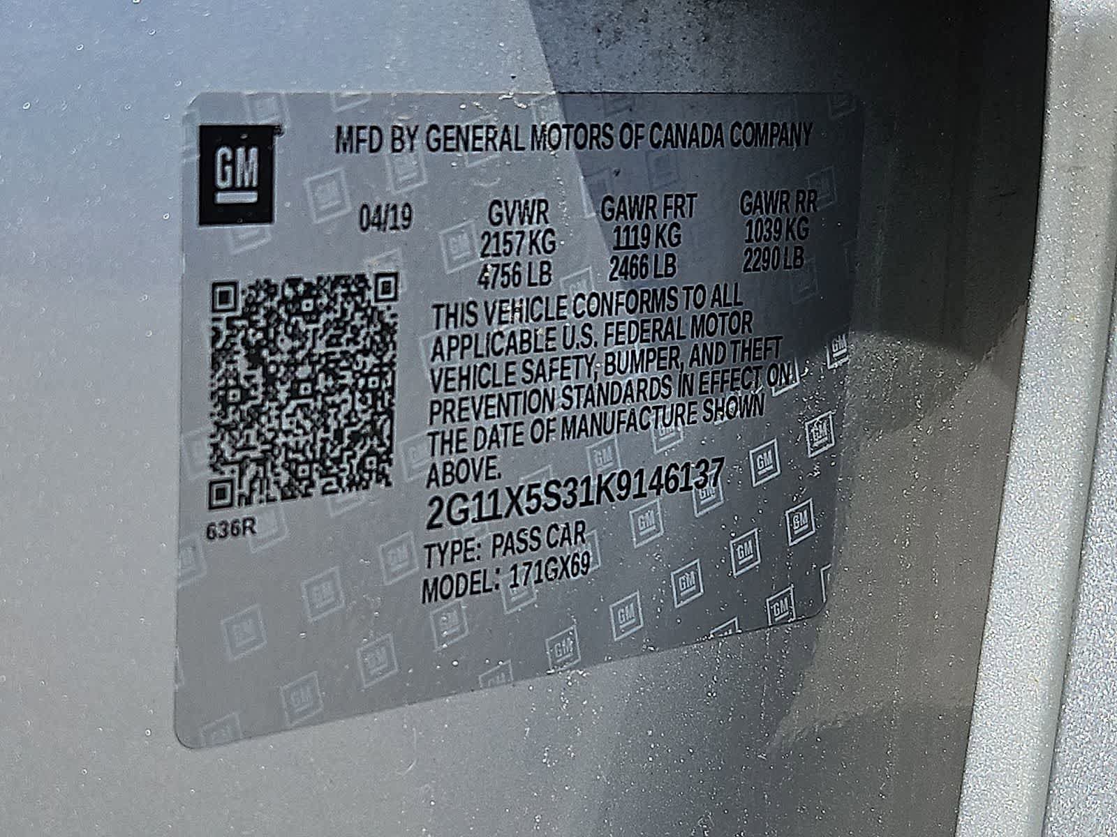 Used 2019 Chevrolet Impala LS FWD image 37
