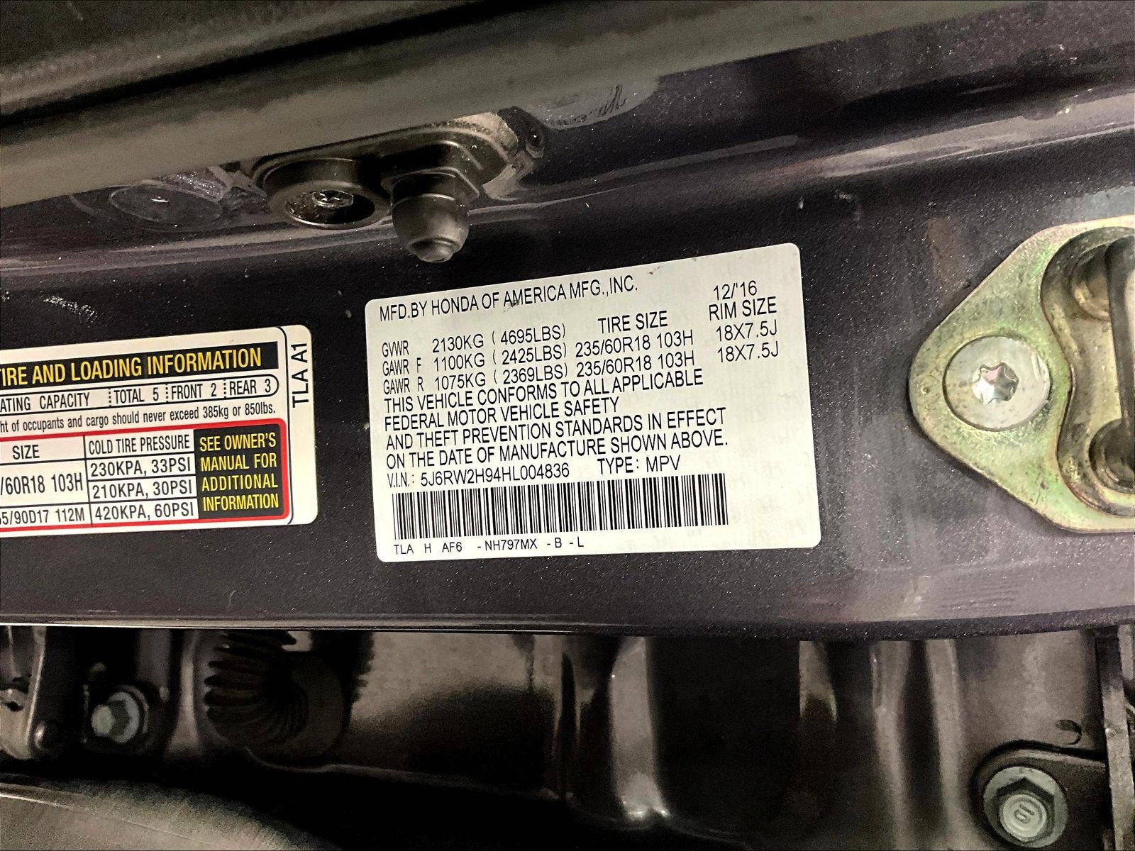 Used 2017 Honda CR-V Touring image 19