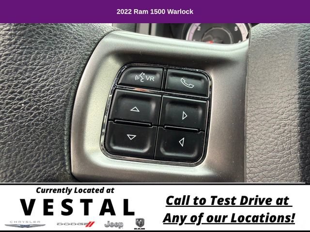 Used 2022 RAM 1500 Warlock w/ Warlock Decor Package AWD/4WD image 17