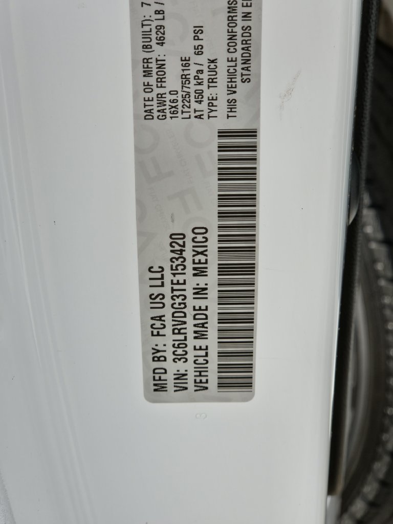 Used 2026 RAM ProMaster 2500 w/ Convenience Group FWD image 30