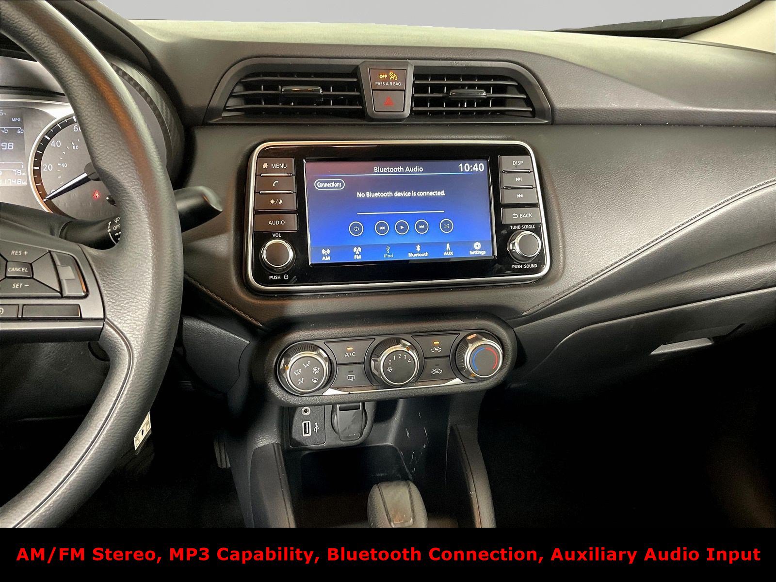 Used 2025 Nissan Versa S w/ Trunk Package FWD image 9