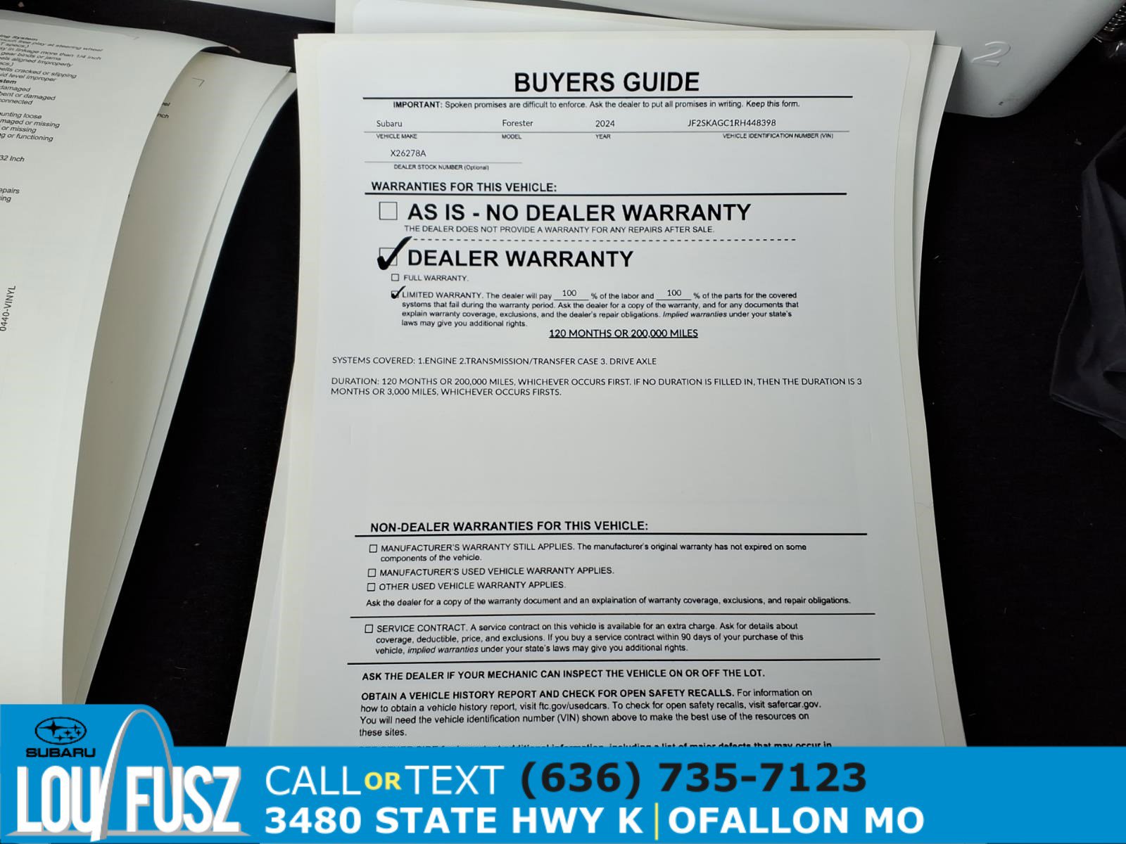 Used 2024 Subaru Forester Sport image 36