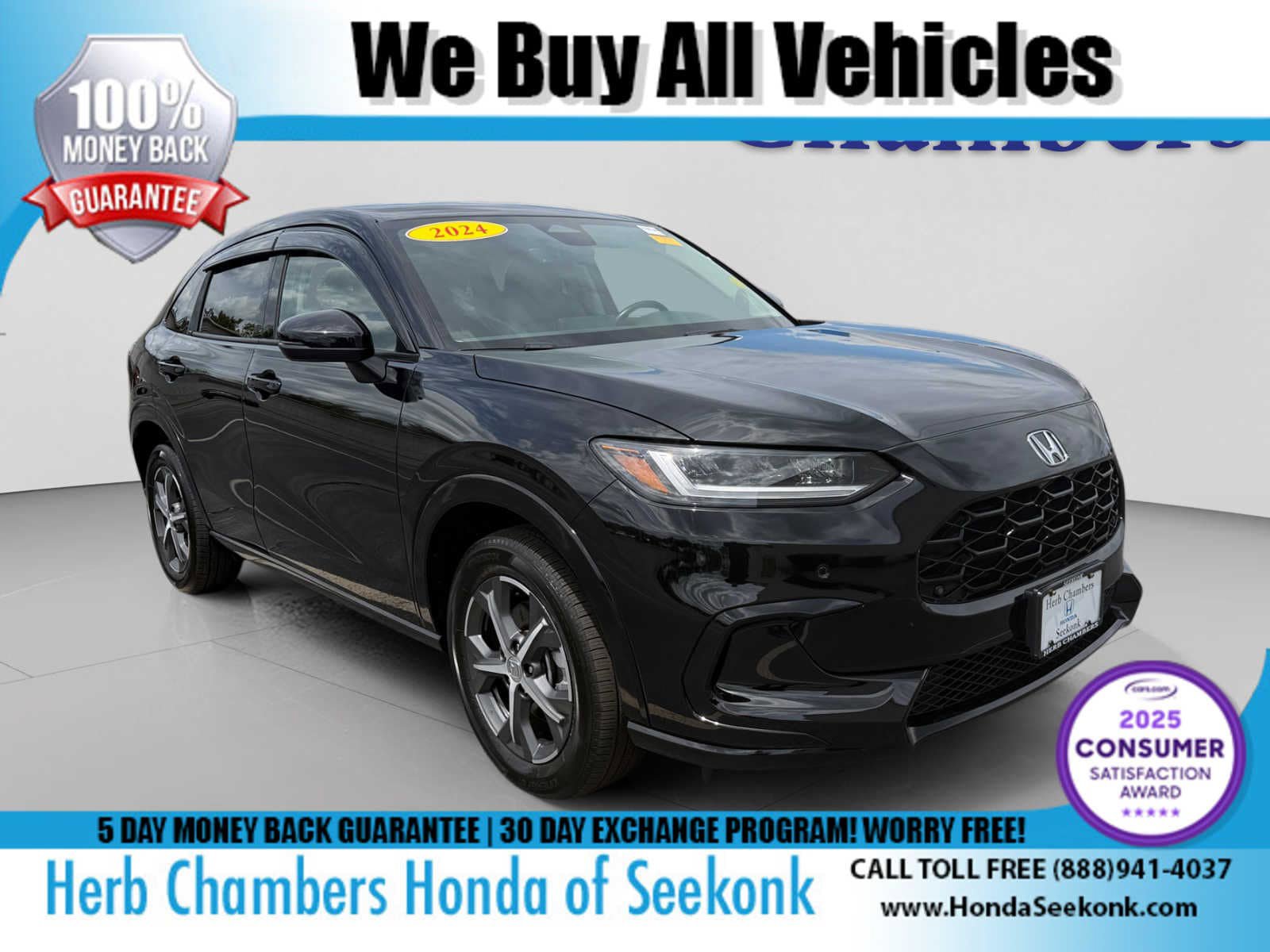 Used 2024 Honda HR-V EX-L