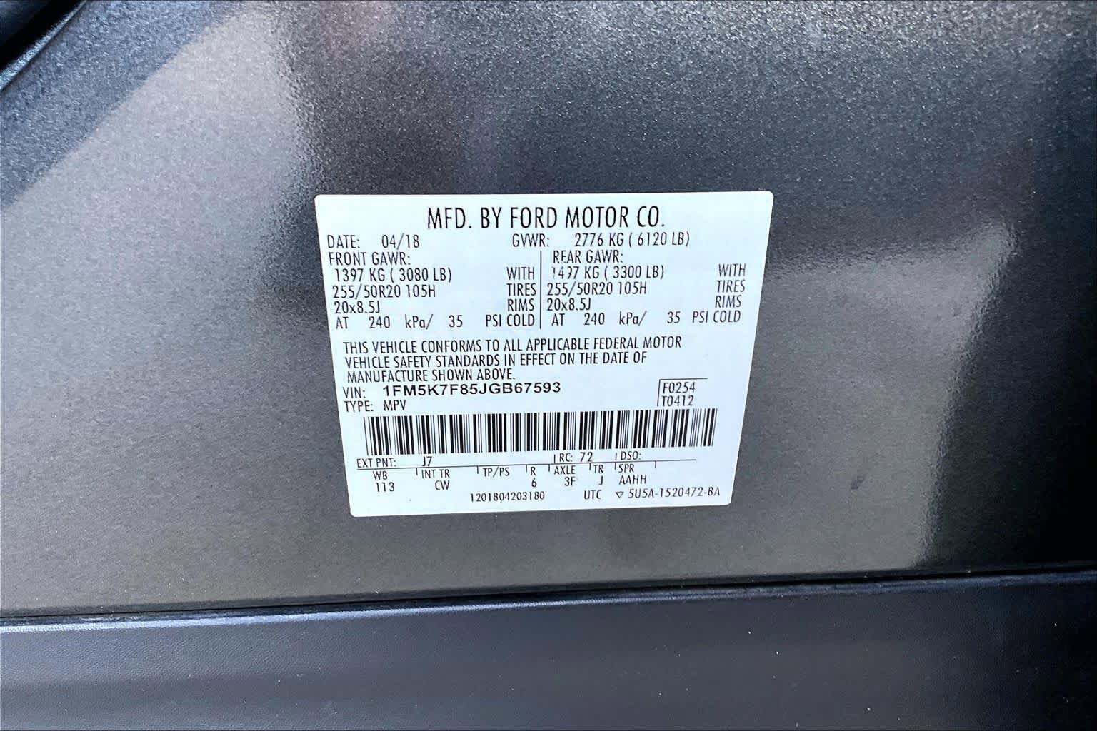 Used 2018 Ford Explorer Limited FWD image 32
