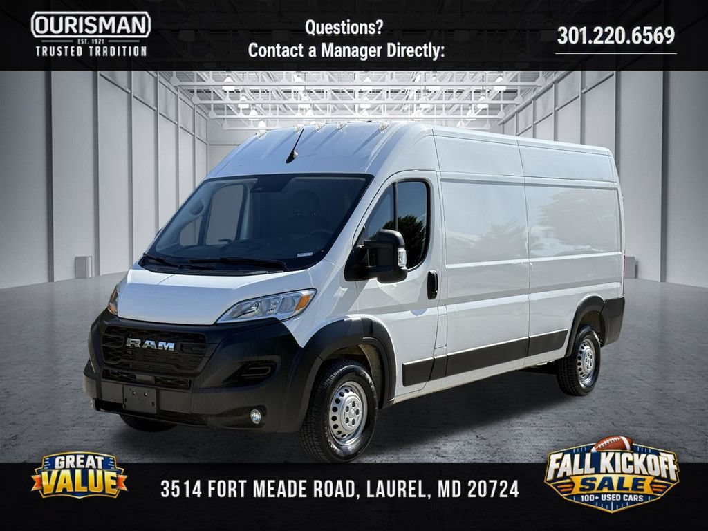 Used 2025 RAM ProMaster 2500 w/ Convenience Group FWD image 2