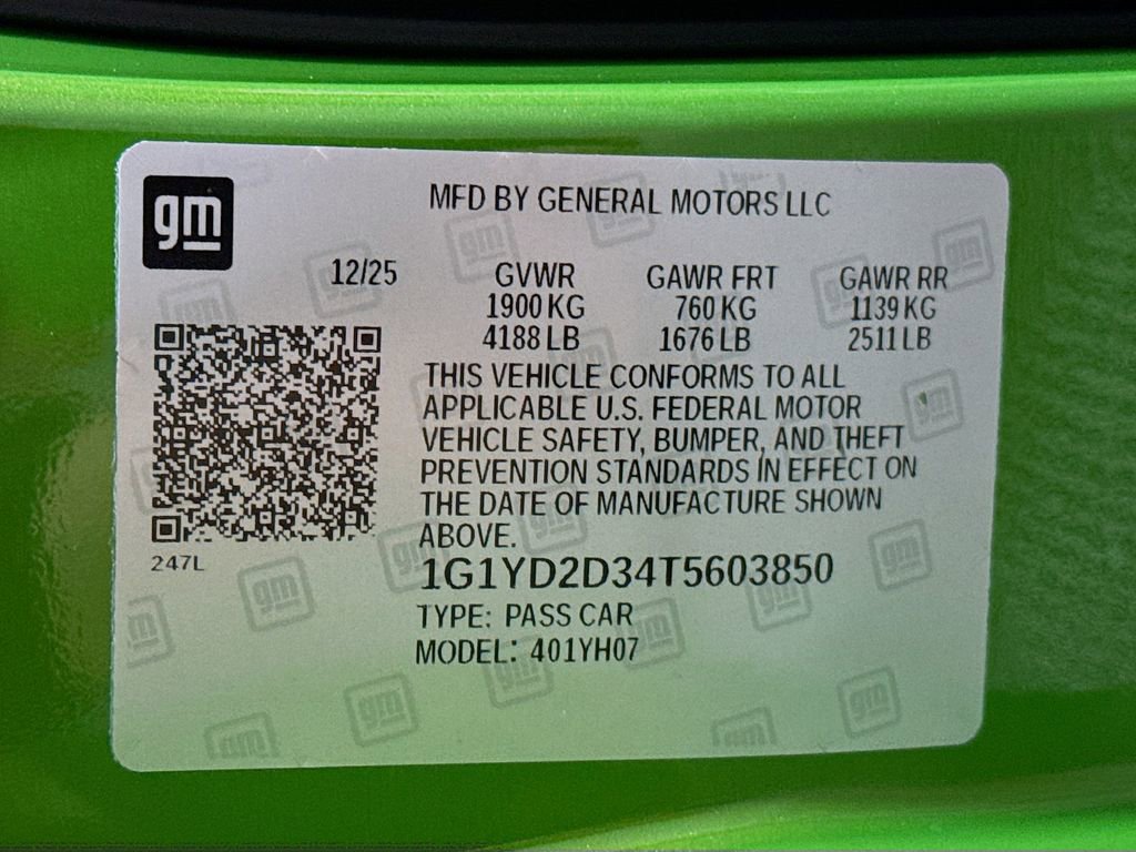 New 2026 Chevrolet Corvette Z06 image 29