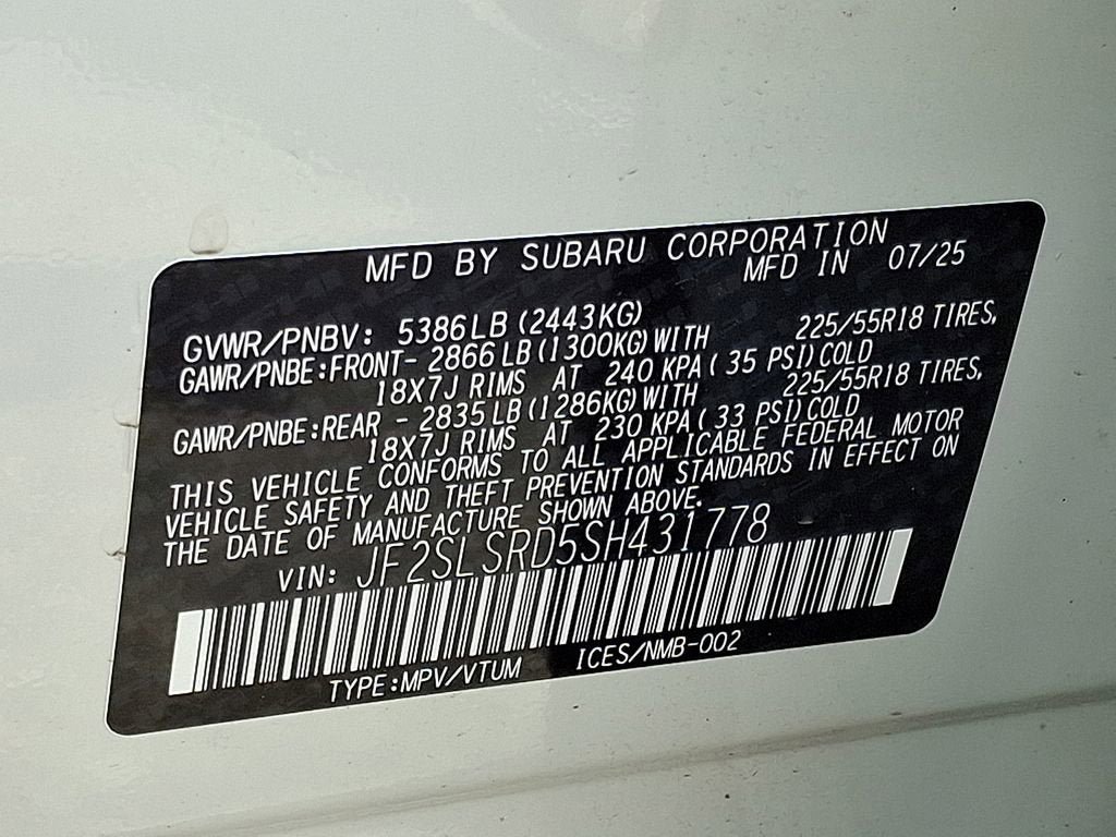 Certified 2025 Subaru Forester Limited AWD/4WD image 27