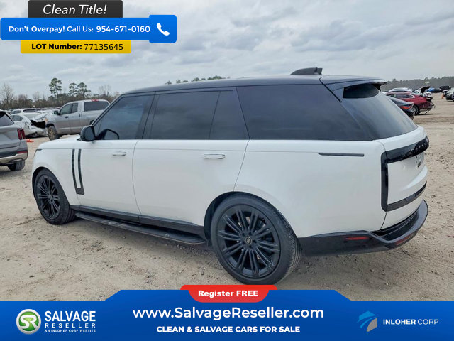 Used 2023 Land Rover Range Rover Long Wheelbase SE AWD/4WD image 3