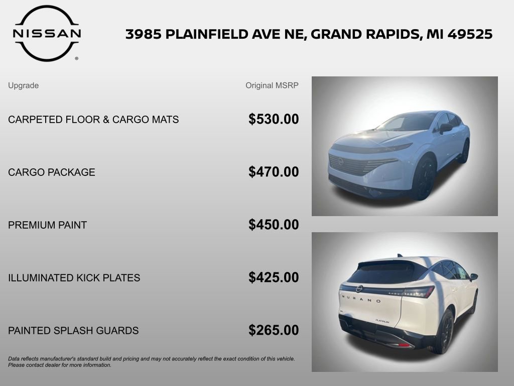 New 2026 Nissan Murano Platinum w/ Cargo Package AWD/4WD image 6