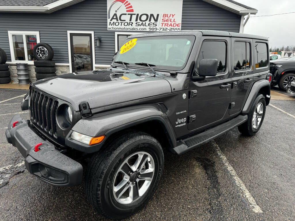 Used 2020 Jeep Wrangler Unlimited Sahara