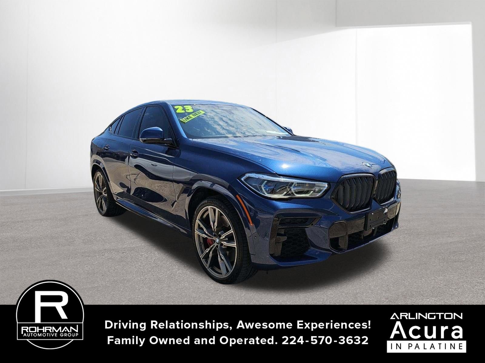 Used 2023 BMW X6 M50i w/ Executive Package AWD/4WD image 5