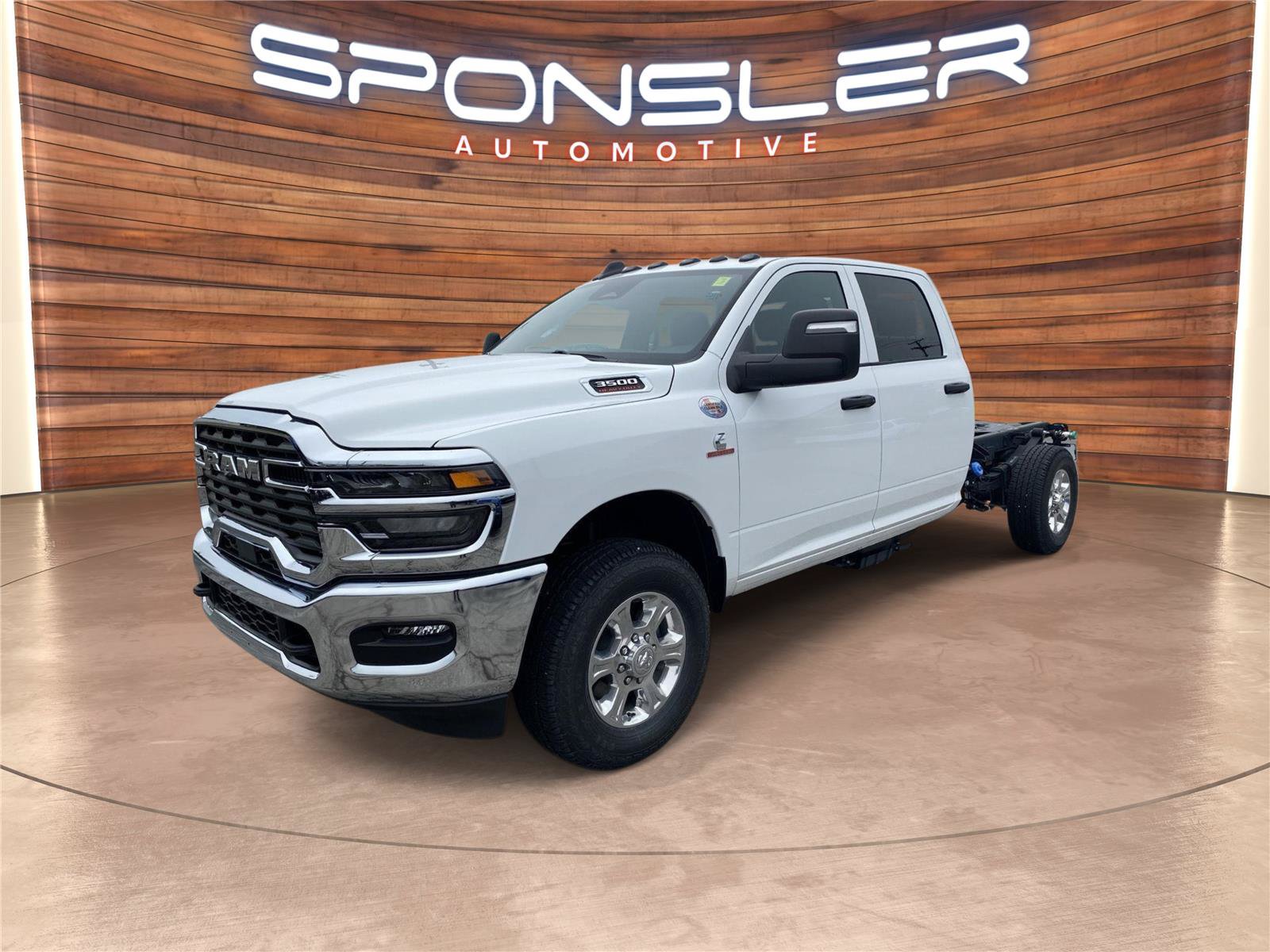 New 2026 RAM 3500 Tradesman w/ Chrome Appearance Group A