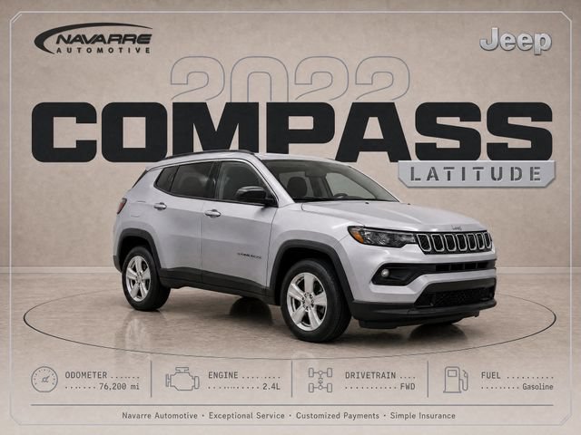 Used 2022 Jeep Compass Latitude w/ Sun and Sound Group FWD image 1