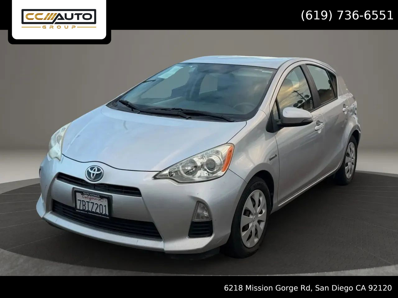 Used 2013 Toyota Prius C Three