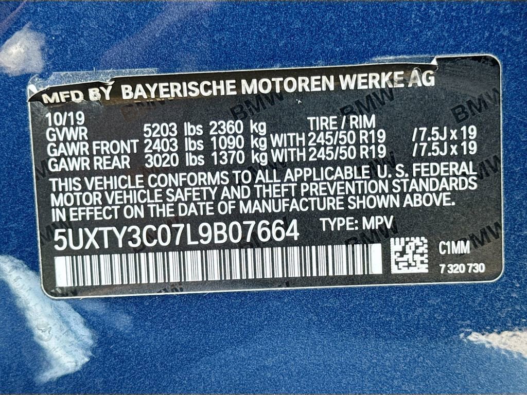 Used 2020 BMW X3 sDrive30i w/ Driving Assistance Package image 43