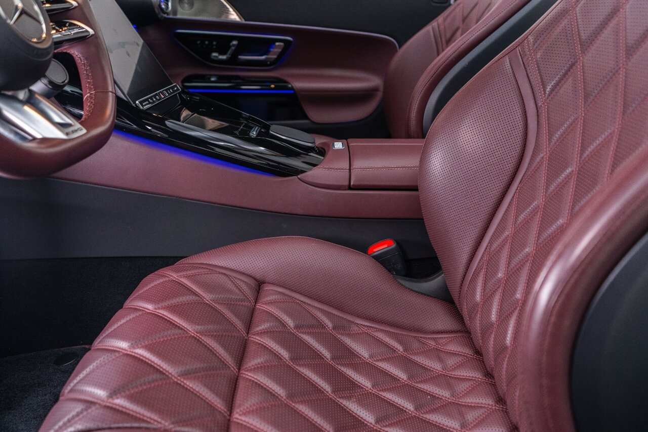 Used 2024 Mercedes-Benz SL 55 AMG 4MATIC w/ Manufactur Interior Package image 27