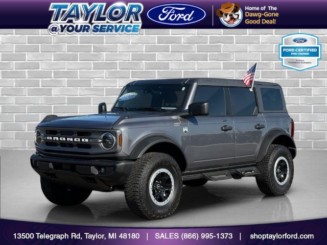 Certified 2023 Ford Bronco Big Bend w/ Sasquatch Package AWD/4WD image 1