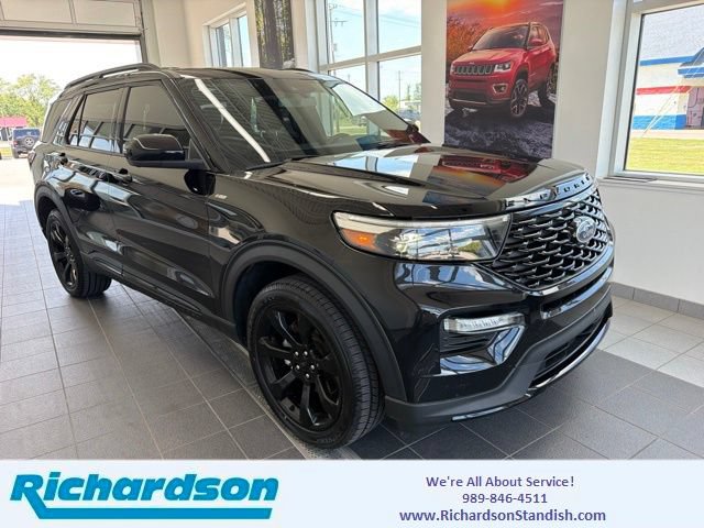 Certified 2023 Ford Explorer ST-Line w/ Class IV Trailer Tow Package