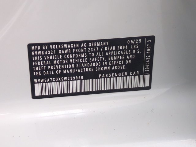 Used 2025 Volkswagen GTI SE image 29