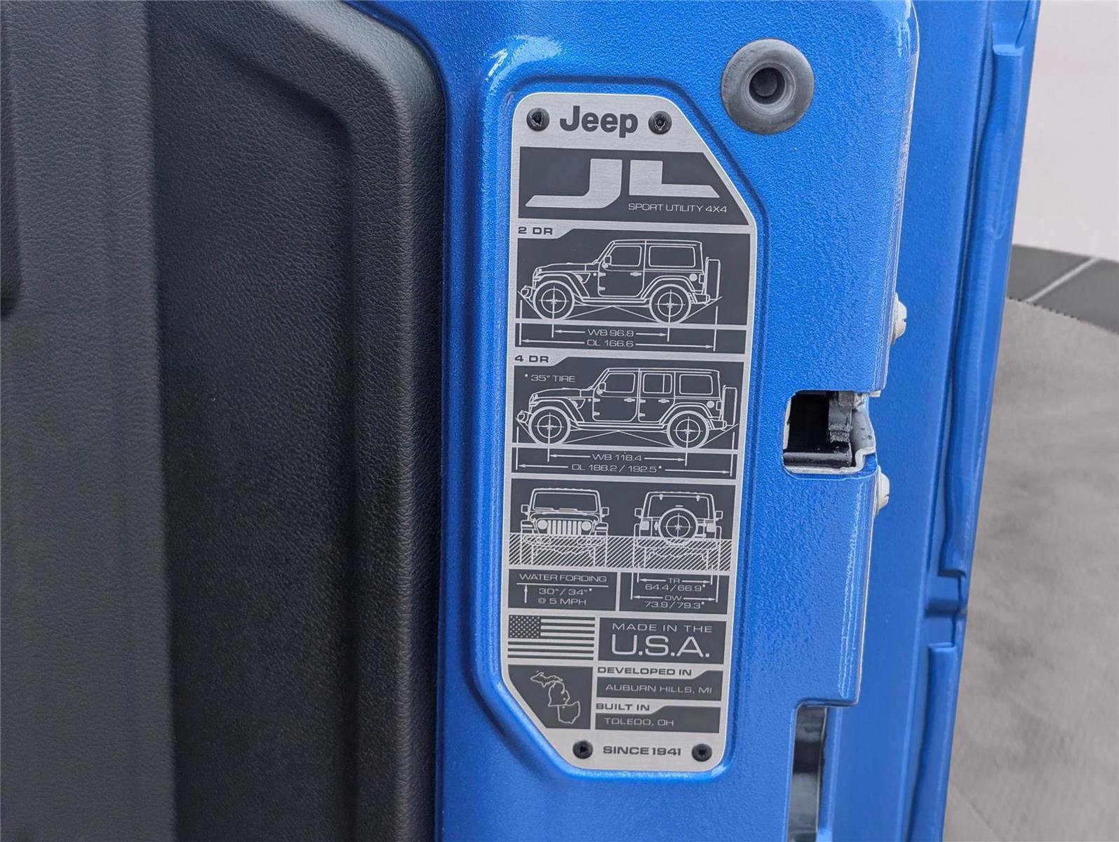 New 2026 Jeep Wrangler Sport S image 33