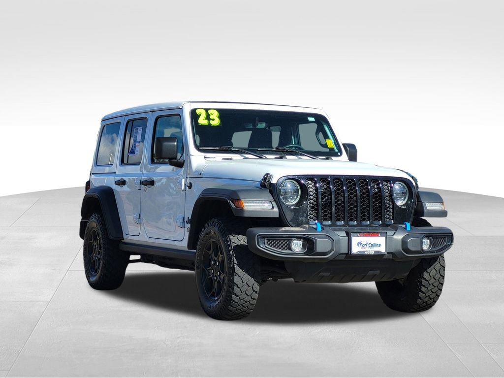Used 2023 Jeep Wrangler Unlimited w/ Sun & Screen Package image 3