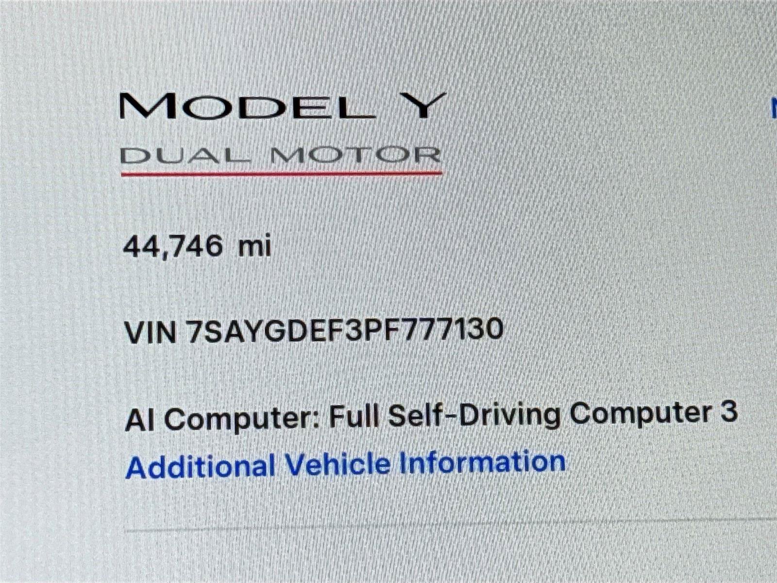 Used 2023 Tesla Model Y Performance AWD/4WD image 12