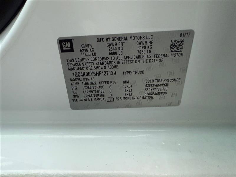 Used 2017 Chevrolet Silverado 3500 LTZ w/ Duramax Plus Package image 41