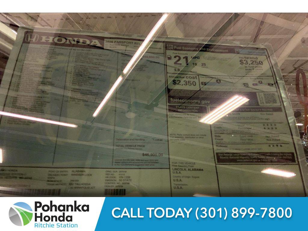 New 2026 Honda Passport RTL image 22