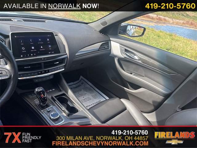 Certified 2022 Cadillac CT5 V w/ LPO, ONYX Package image 52