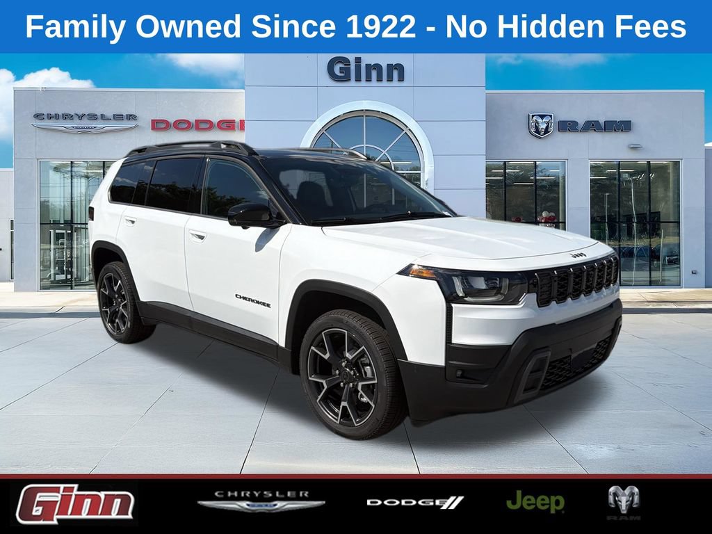 New 2026 Jeep Cherokee Overland w/ Advanced Pro Tech Group AWD/4WD image 1