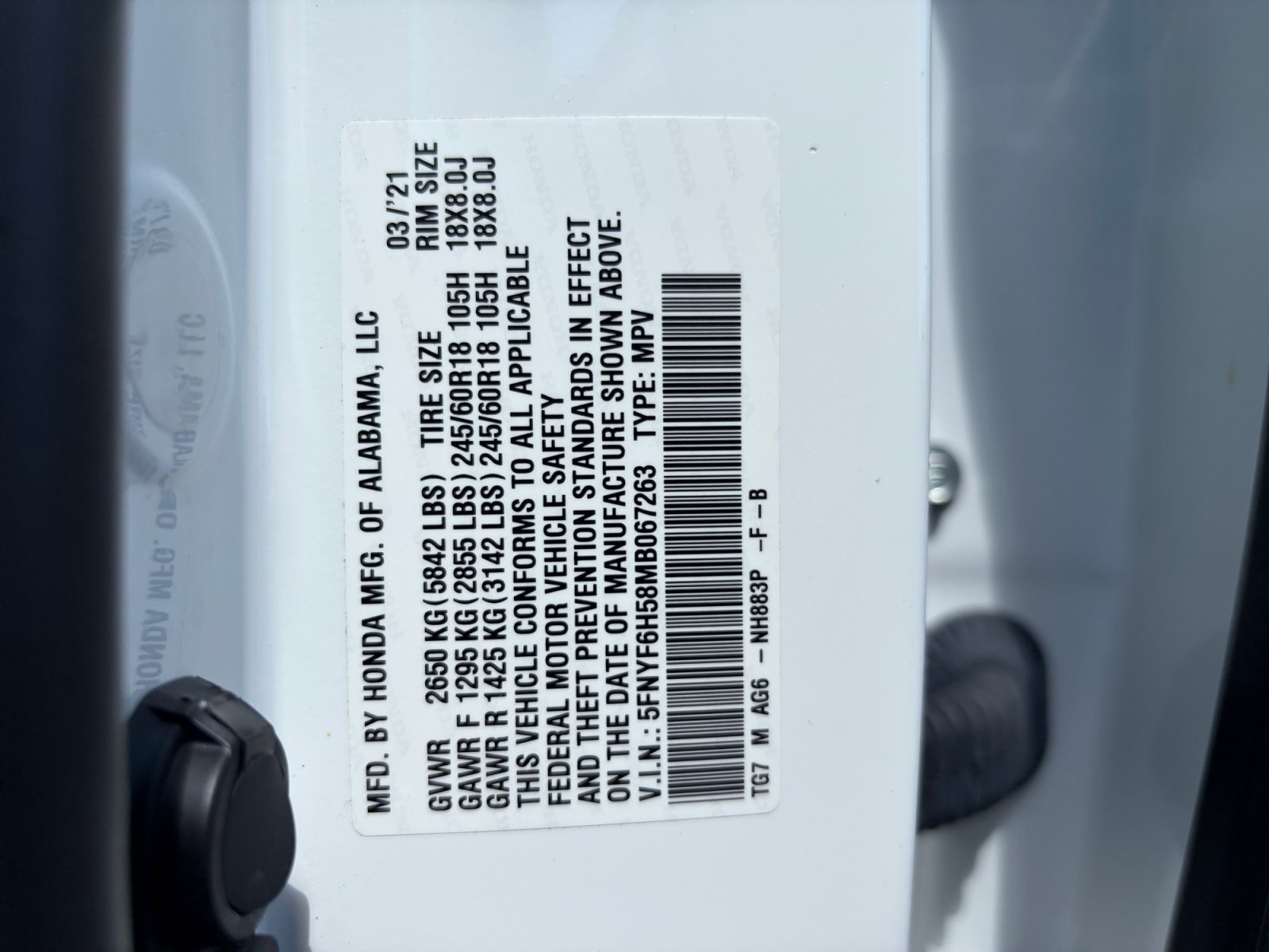 Used 2021 Honda Pilot EX-L image 30