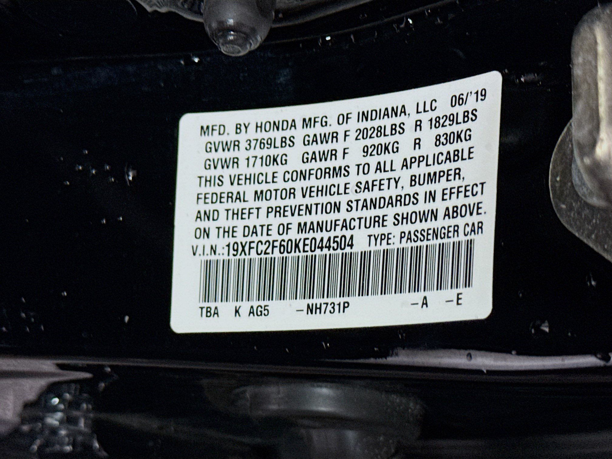 Used 2019 Honda Civic LX image 39