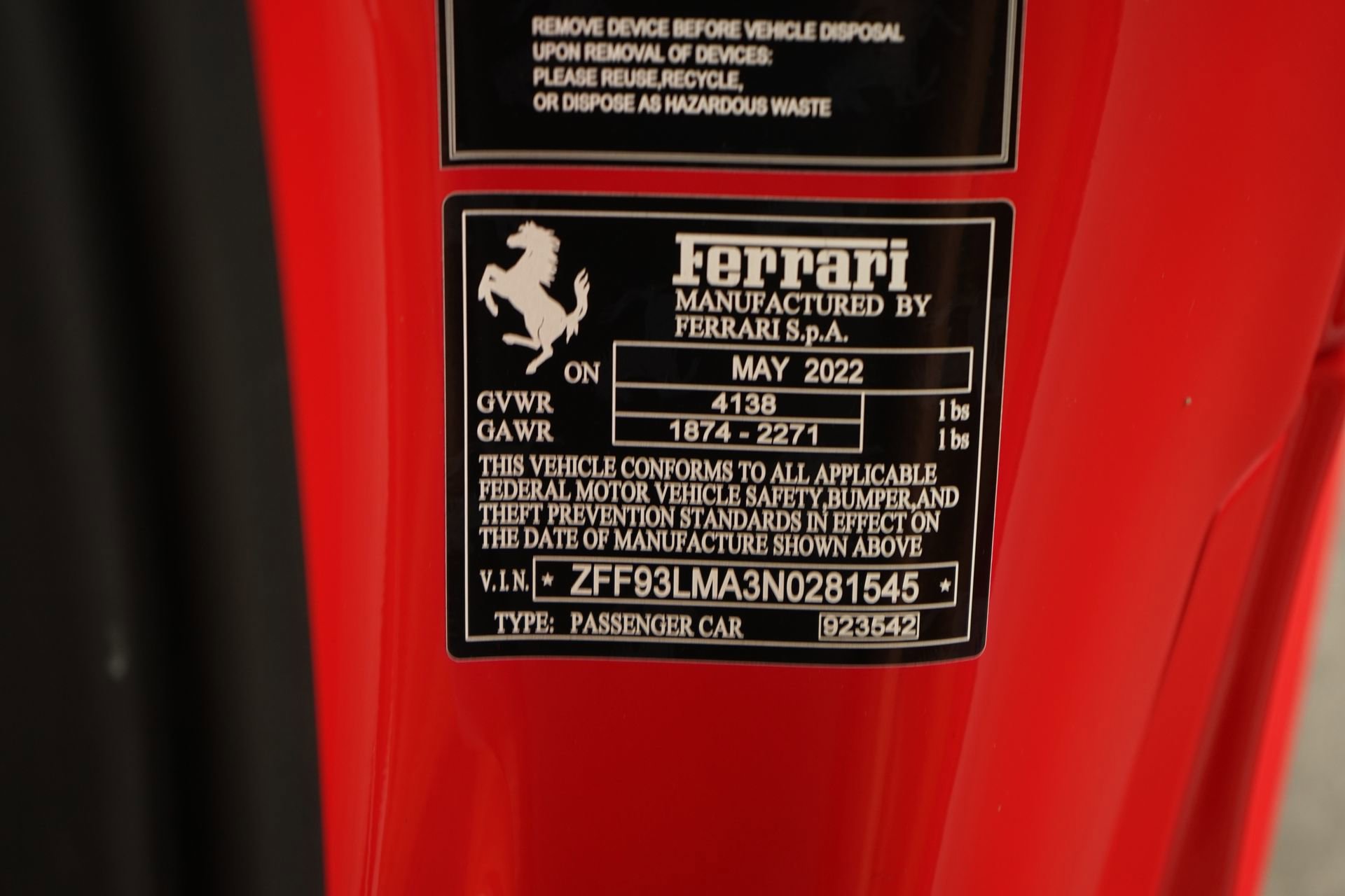 Used 2022 Ferrari F8 Tributo RWD image 39