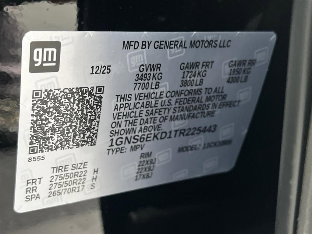 New 2026 Chevrolet Suburban RST w/ Advanced Technology Package image 35