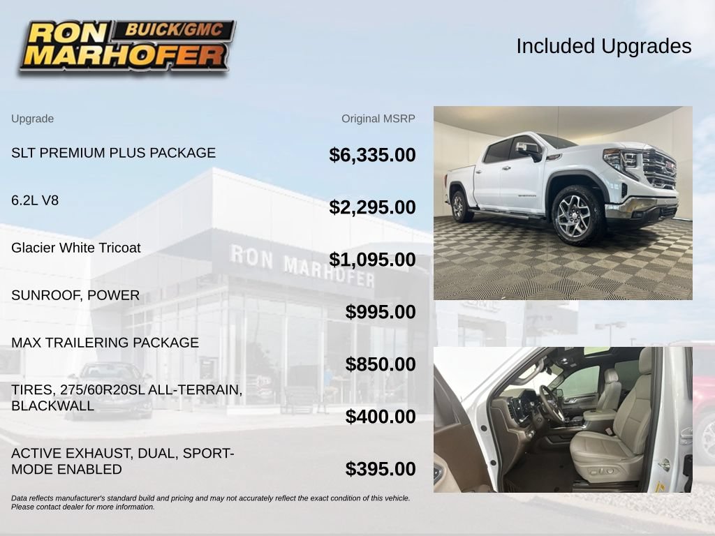 Used 2026 GMC Sierra 1500 SLT w/ SLT Premium Plus Package AWD/4WD image 6