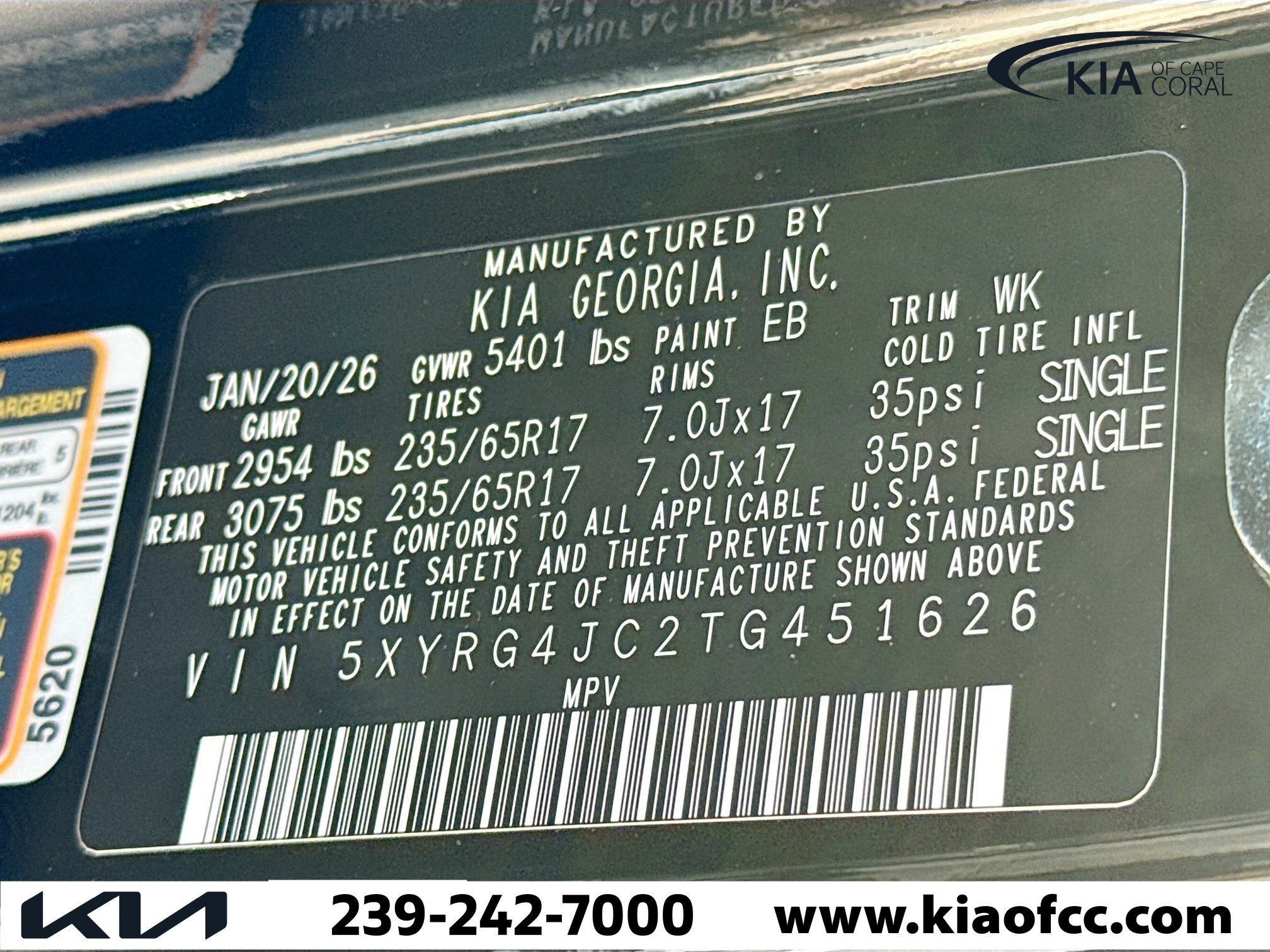 New 2026 Kia Sorento LX image 38