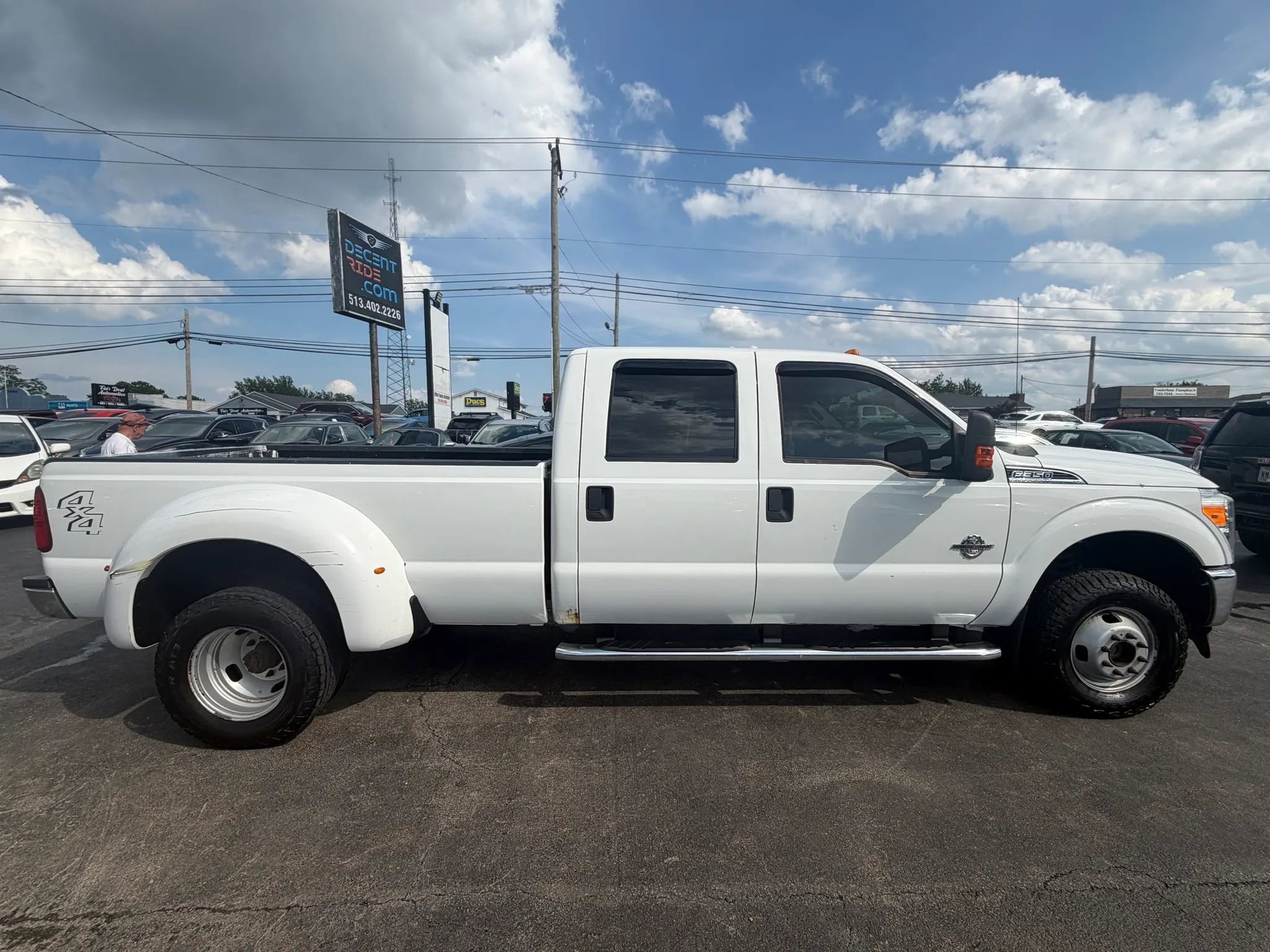 Used 2012 Ford F350 XLT w/ Snow Plow Prep Pkg AWD/4WD image 2