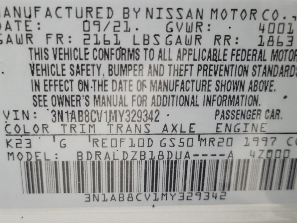 Used 2021 Nissan Sentra SV image 33